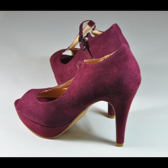 Purple heels. Platform (134) - Picture 2 of 4